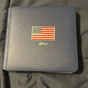 Creative memories glory flag scrapbook album